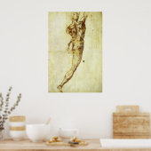 Onderzoek naar de slag om Cascina door Michelangel Poster (Keuken)