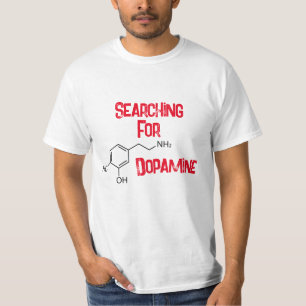 Onderzoek naar dopamine T-shirt