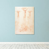 Onderzoek naar drie kruisingen canvas afdruk (Insitu (Houten vloer))