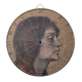 Onderzoek naar een hoofd van een Vrouw (door Evely Dartbord