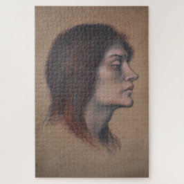 Onderzoek naar een hoofd van een Vrouw (door Evely Legpuzzel