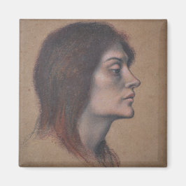 Onderzoek naar een hoofd van een Vrouw (door Evely Magneet