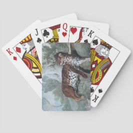 Onderzoek naar een luipaard (door Jean-Baptiste Ou Pokerkaarten