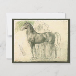 Onderzoek naar een paard van Edgar Degas,  kunst
