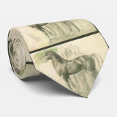 Onderzoek naar een paard van Edgar Degas,  kunst Stropdas (Opgerold)