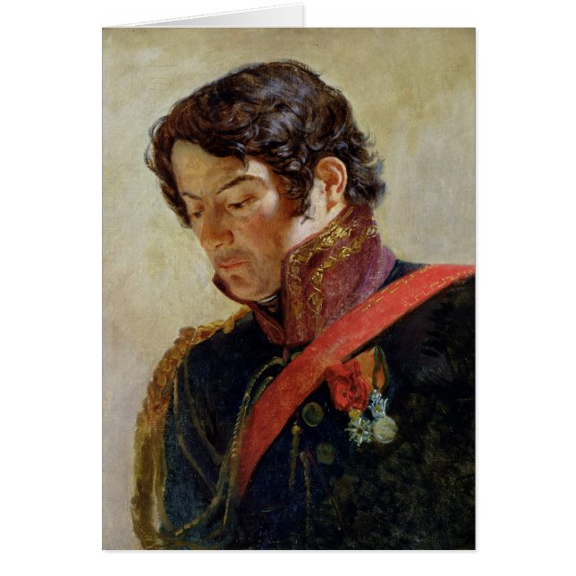 Onderzoek naar een portret van Baron Dominique Lar (Voorkant)