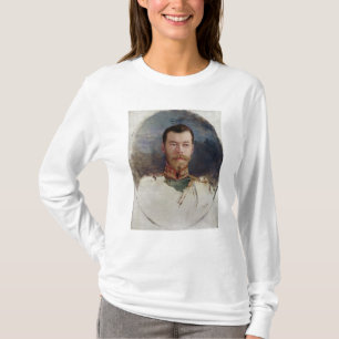 Onderzoek naar een portret van Tsar Nicholas II 18 T-shirt