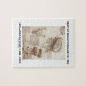 Onderzoek naar hersenfysiologie (c. 1508) da Vinci Legpuzzel (Horizontaal)