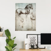 Onderzoek naar het Poster van paarden (Thuiskantoor)