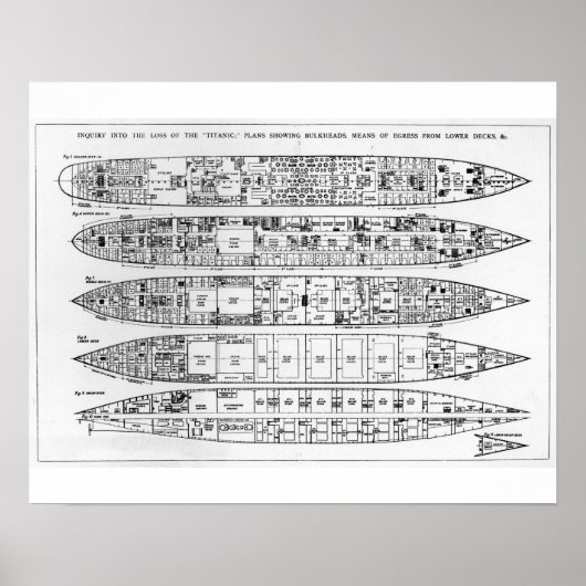 Onderzoek naar het verlies van de Titanic: dwarsdo Poster (Voorkant)