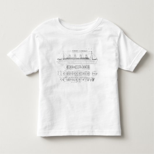 Onderzoek naar het verlies van de Titanic: Kruisse Kinder Shirts (Voorkant)