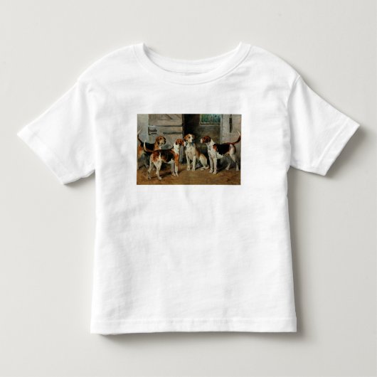 Onderzoek naar honden kinder shirts (Voorkant)
