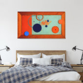 Onderzoek naar kleur/materiaal #1 canvas afdruk (Insitu (Slaapkamer))