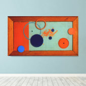 Onderzoek naar kleur/materiaal #1 canvas afdruk (Insitu (Houten vloer))