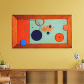 Onderzoek naar kleur/materiaal #1 canvas afdruk (Insitu (Woonkamer))