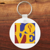 Onderzoek naar liefde sleutelhanger (Voorkant)