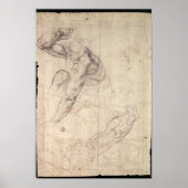 Onderzoek naar mannenfiguur poster (Voorkant)