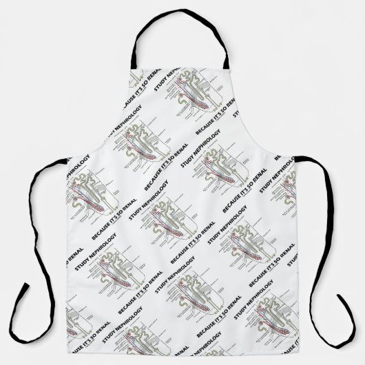 Onderzoek naar nefrologie omdat het zo renaal is schort (Voorkant)