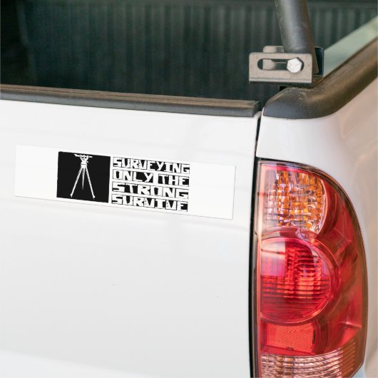 Onderzoek naar overleving bumpersticker (Op Truck)