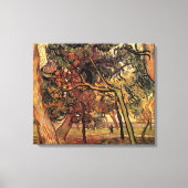 Onderzoek naar Pine Trees door Vincent van Gogh Canvas Afdruk (Voorkant)