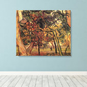 Onderzoek naar Pine Trees door Vincent van Gogh Canvas Afdruk (Insitu (Houten vloer))