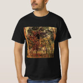 Onderzoek naar Pine Trees door Vincent van Gogh T-shirt (Voorkant)
