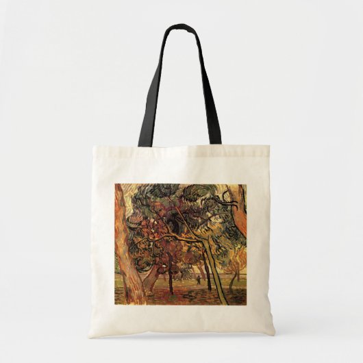 Onderzoek naar Pine Trees door Vincent van Gogh Tote Bag (Voorkant)