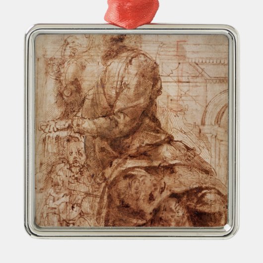 Onderzoek naar Sibyl Metalen Ornament (Voorkant)