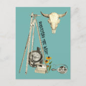 ONDERZOEK NAAR WESTERNE GRONDWESTEN BRIEFKAART (Voorkant)