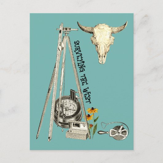 ONDERZOEK NAAR WESTERNE GRONDWESTEN BRIEFKAART (Voorkant)