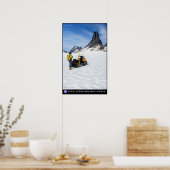 Onderzoek nabij het zwaard van Michael — Juneau Ic Poster (Keuken)