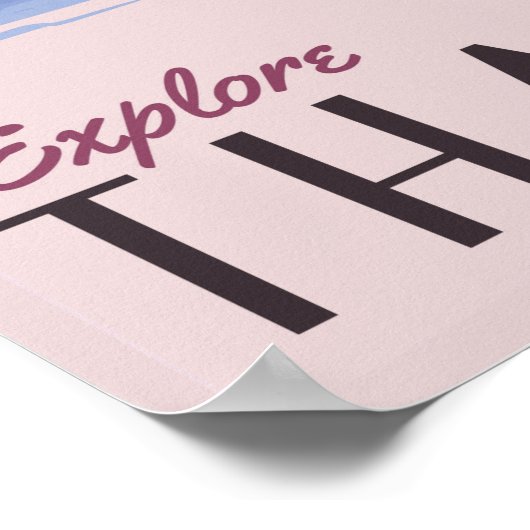 Onderzoek Thailand Poster (Hoek)