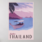 Onderzoek Thailand Poster (Voorkant)