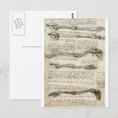 Onderzoek van de arm briefkaart (Voorkant / Achterkant)