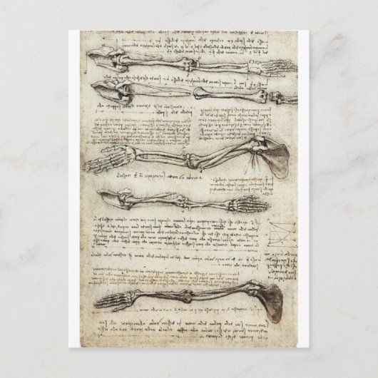 Onderzoek van de arm briefkaart (Voorkant)