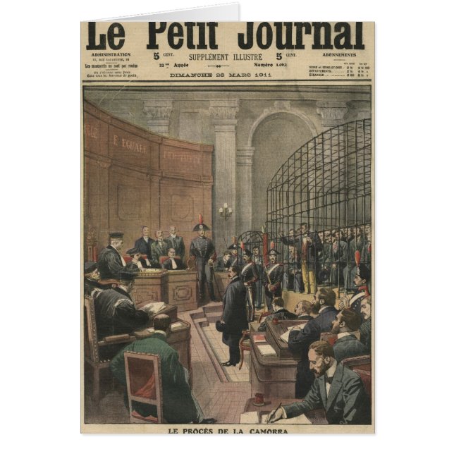 Onderzoek van de Camorra (Voorkant)