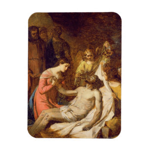 Onderzoek van de Lamentatie op de Dode Christus (o Magneet