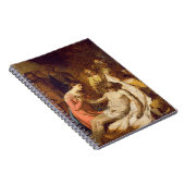 Onderzoek van de Lamentatie op de Dode Christus (o Notitieboek (Rechterzijde)