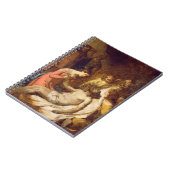 Onderzoek van de Lamentatie op de Dode Christus (o Notitieboek (Linkerzijde)