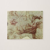 Onderzoek van de Libische Sibyl door Michelangelo Legpuzzel (Horizontaal)