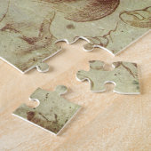 Onderzoek van de Libische Sibyl door Michelangelo Legpuzzel (Zijkant)