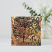 Onderzoek van dennenbomen door Vincent van Gogh (Staand voorkant)