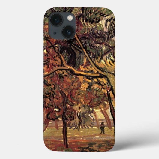 Onderzoek van dennenbomen door Vincent van Gogh Case-Mate iPhone Case (Achterkant)