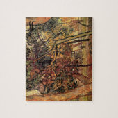 Onderzoek van dennenbomen door Vincent van Gogh Legpuzzel (Verticaal)