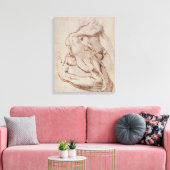 Onderzoek van een Arm Inv.1859/5/14/819 Canvas Afdruk (Insitu (Woonkamer))