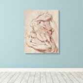 Onderzoek van een Arm Inv.1859/5/14/819 Canvas Afdruk (Insitu (Houten vloer))