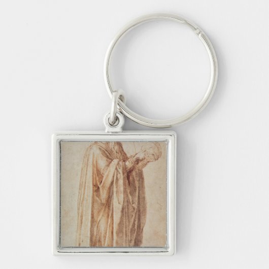 Onderzoek van een Man Sleutelhanger (Voorkant)