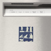 Onderzoek van figuren en dieren magneet (Insitu (Vaatwasser))