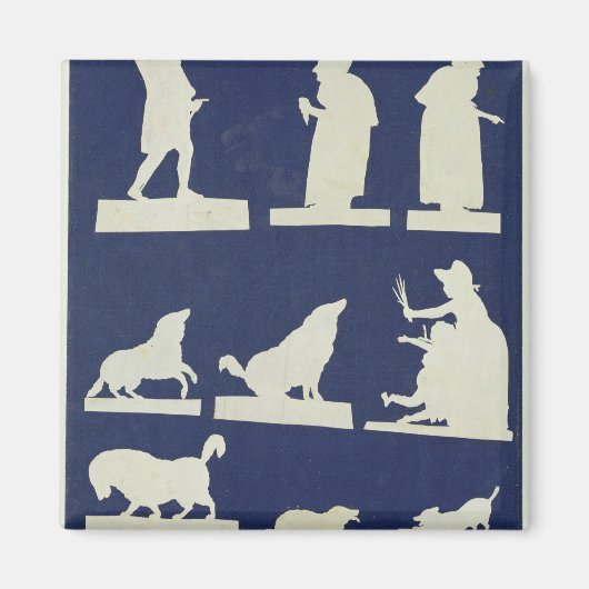 Onderzoek van figuren en dieren magneet (Voorkant)