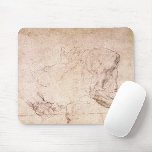 Onderzoek van handen en arm muismat (Met muis)